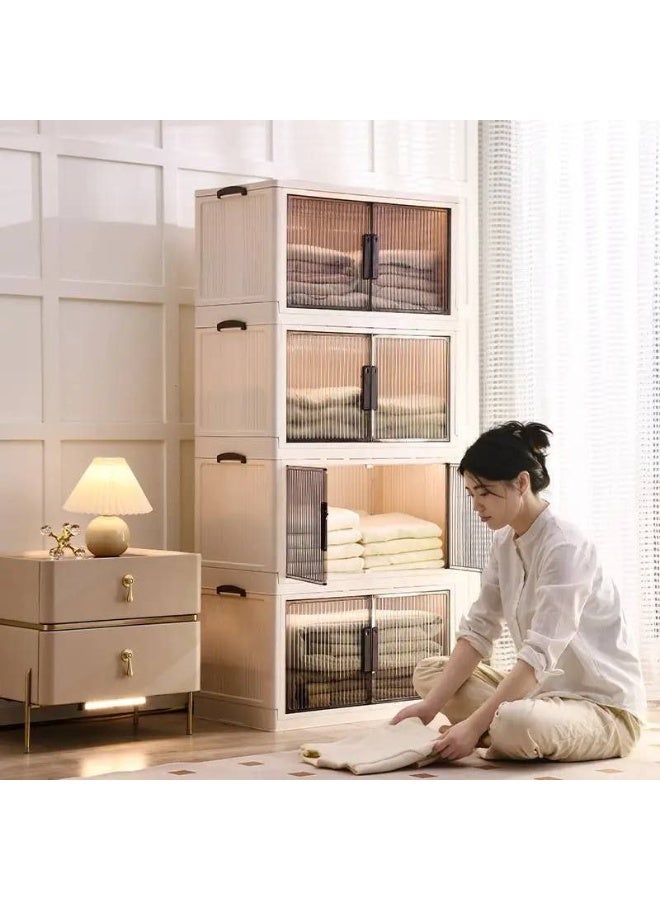 Elite 4-Tier Jumbo Wardrobe - Image 1